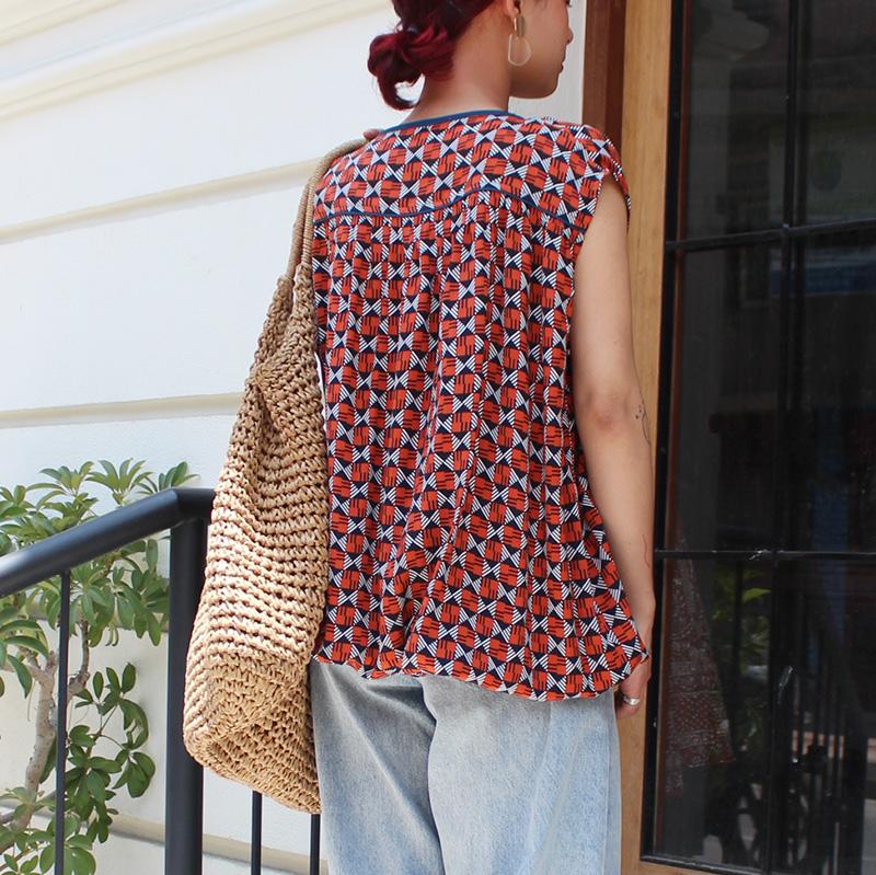 ◉真夏も涼しい◉マシュマロバルーンブラウス　レトロクラシック | 3枚目