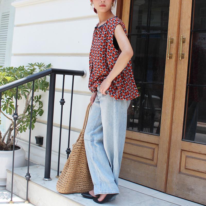 ◉真夏も涼しい◉マシュマロバルーンブラウス　レトロクラシック | 7枚目