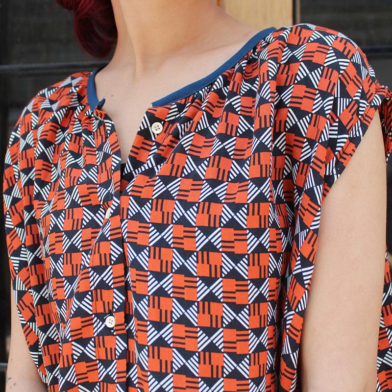 ◉真夏も涼しい◉マシュマロバルーンブラウス　レトロクラシック | 8枚目