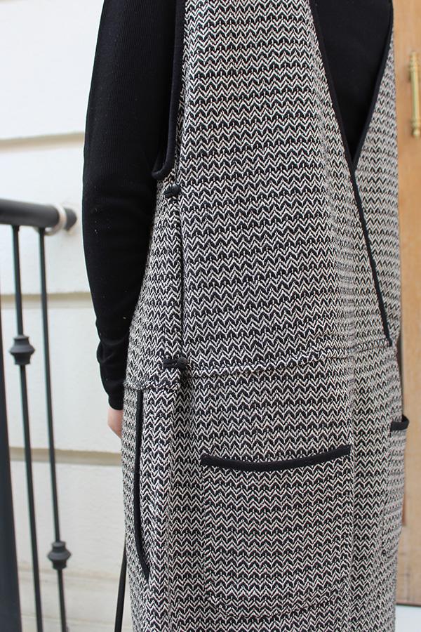 大人気リニューアル◉レトロ調ジャガード　ジャンプスーツ | 10枚目